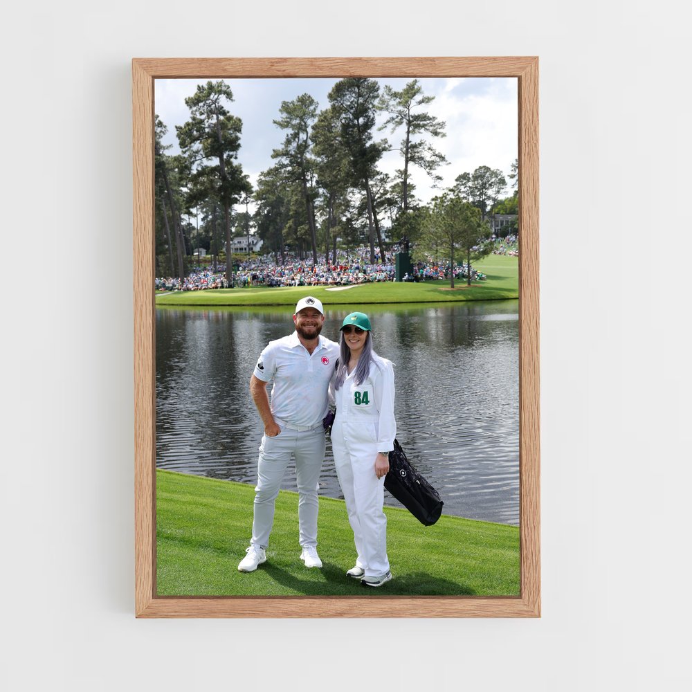 Poster Tyrrell hatton – affiche Golf (vue 4)